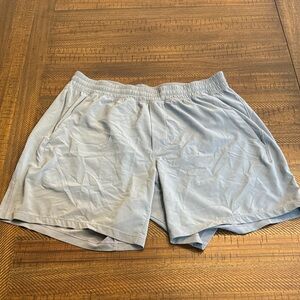 Men's Lululemon Oil Gray Linerless Pace Breaker Shorts 7’ XL